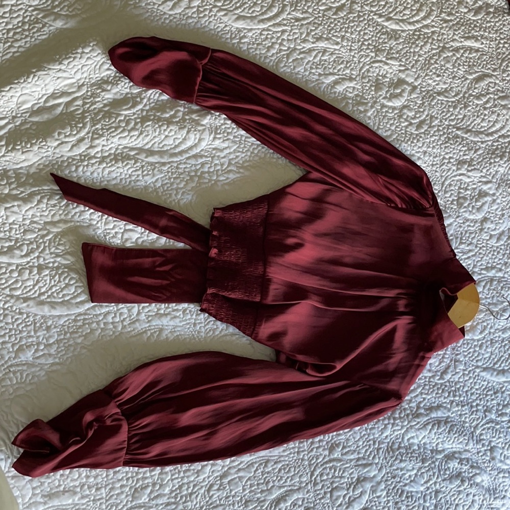 Zara Burgundy blouse